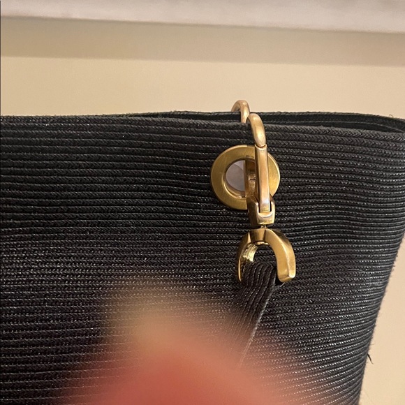 Eric Javits Black Textured Tote Bag - Picture 4 of 10